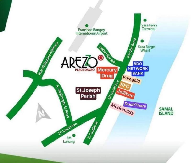 Davao City Ar02 1Bedroom Condo Unit With Free Pool, Hbo, Netflix & Wifi מראה חיצוני תמונה